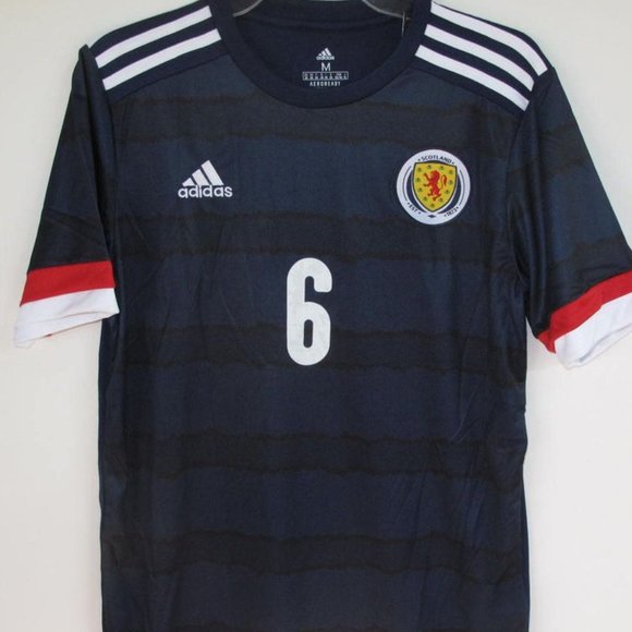 Adidas SCOTLAND National Team KIERAN TIERNEY Men's JERSEY Sz M,L,XL NEW ARSENAL - Picture 1 of 5